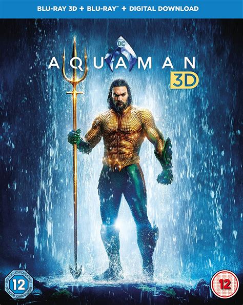 Aquaman 3ds Blu Ray 2018 Amazonit Jason Momoa Amber Heard