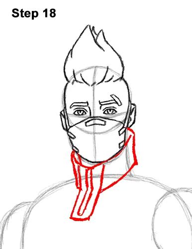 How To Draw Drift From Fortnite Video And Step By Step Pictures