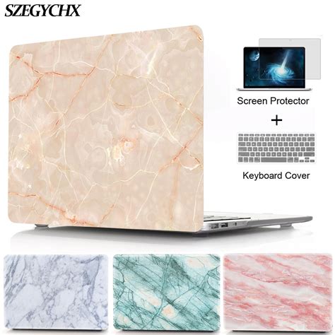 Marble Texture Hard Laptop Case Sleeve For Macbook Air Pro Retina 11 12