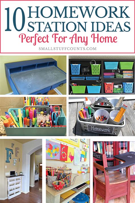 10 Homework Station Ideas Perfect For Any Home Small Stuff Counts
