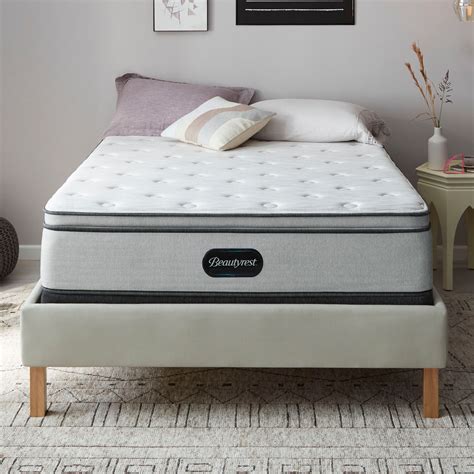 With a height of just over 15 inches, this plush mattress is engineered with strong support underneath and plush, pillowy layers. Beautyrest BR800 Medium Pillow Top Cal King Mattress ...