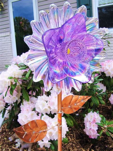 Glass Garden Flower Yard Artgarden Ts Flower By Adelicatetouch1