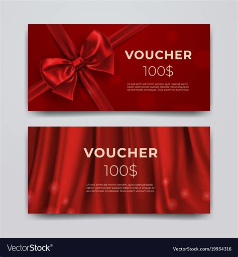 Gift Voucher Template Set Gift Voucher Design Gift Vouchers Voucher My Xxx Hot Girl