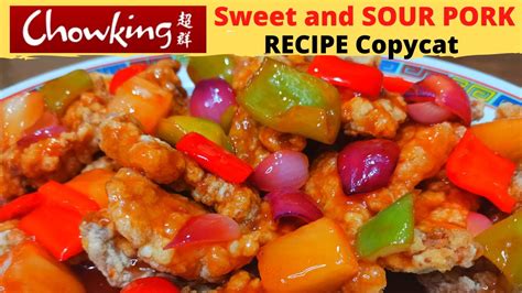 Sweet And Sour Pork Ala Chowking L Best Fast Food Hack Easy Recipe