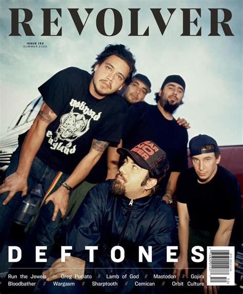 Summer 2020 Issue Featuring Deftones Chino Moreno Run The Jewels