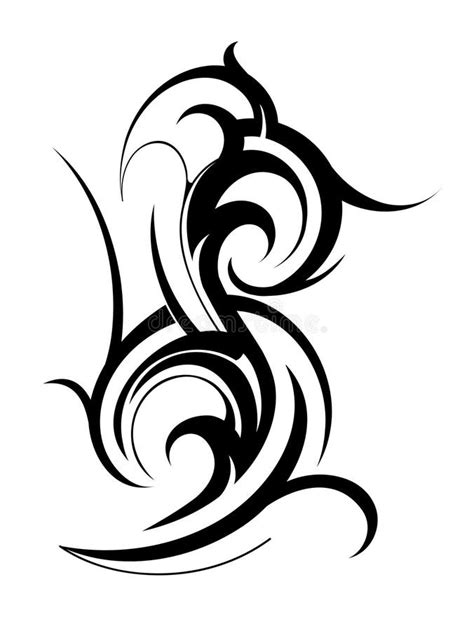 Tribal Art Swirl Stock Vector Illustration Of Creative 13454616