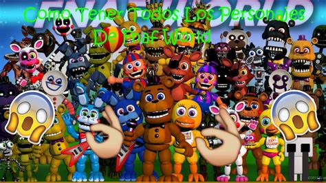 Santa claus saw game está de moda, ¡ya 350.029 partidas! ☞Tutorial Como Tener Todos los Personajes De Fnaf World ...