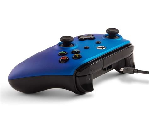 Buy Powera Xbox One Enhanced Wired Controller Sapphire Fade Free
