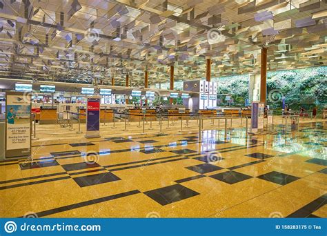 Changi International Airport Editorial Image Image Of Transportation