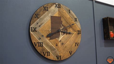 Pallet Wood Wall Clock 24 Jackman Works