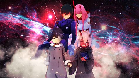 Desktop wallpaper relaxed long hair zero two. #5009035 #darling in the franxx, #anime, #hd | Anime ...