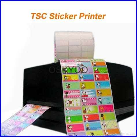 Name Sticker Iron On Label Tsc Printer Tsc 300e China Trading