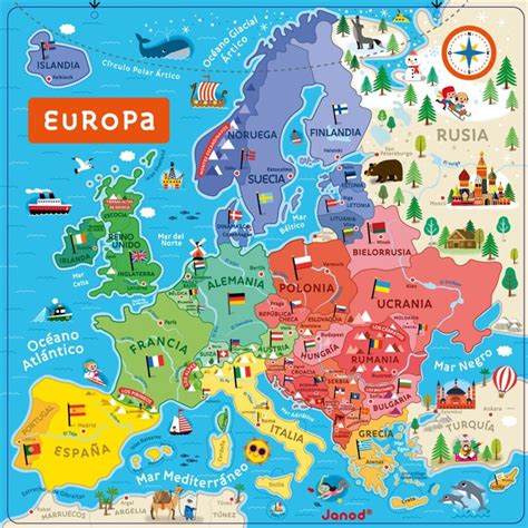 Trova e scarica le foto di mappa europa più popolari su freepik gratuiti a scopo commerciale immagini di alta qualità oltre 8 milioni di foto stock. Mapa magnético de Europa, en español - Manitú