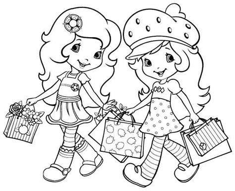 The styles can be as. Strawberry Shortcake And All Friends Coloring Pages ...