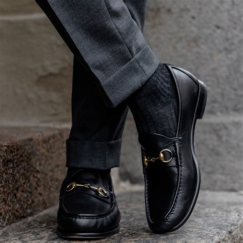 Carmina Black Funchal Leather Xim Horsebit Loafers Baltzar