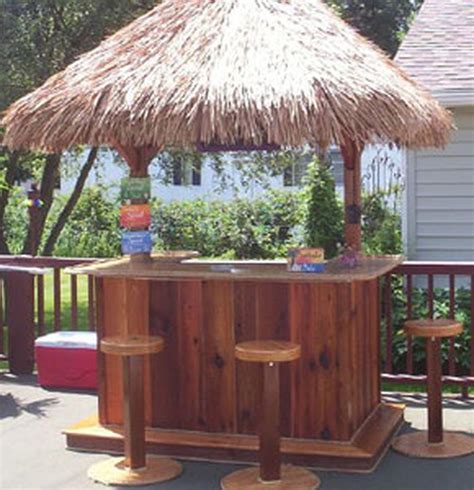 Tiki hut plans are available in a number of different sizes, but as in every other situation, a high quality design will lastfor a long time. awesome 24 Amazing Ideas for DIY Outdoor Patio Bar https ...
