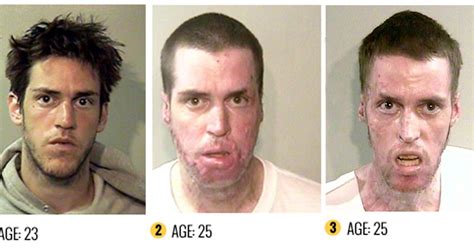 Faces Of Meth Shocking Police Mugshots Show Devastating Effect Of Drug