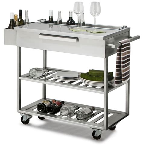 Stainless steel cabinets also make finding the right appliance or accessory easy, as most options are available with a stainless steel finish. NewAge Products Inc. Stainless Steel Outdoor Kitchen Bar ...