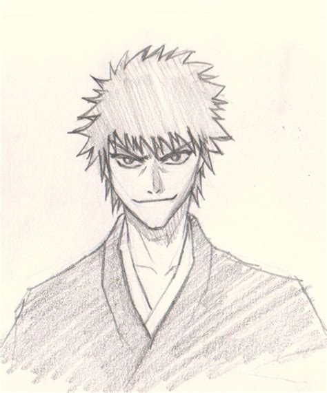 She would later marry renji abarai, and have a. How to draw Ichigo Bleach - drawing and digital painting tutorials online
