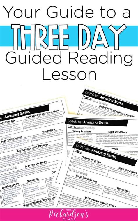 Reading Lesson Plans For 2nd Grade
