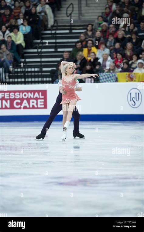 Olivia Smart And Adrian Diaz From Spain During 2019 European Figure