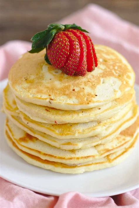 Strawberry Cheesecake Pancakes Recipe Delicious Breakfast Recipes