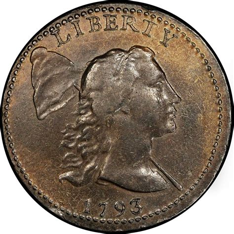 1793 Liberty Cap S 13 R 4 Early Large Cent Sheldon Varieties Pricing