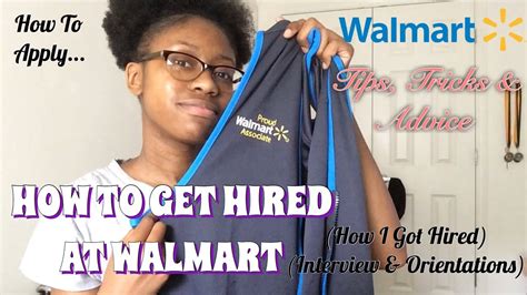 How To Get Hired At Walmart (Interview & Orientation)*Tips, Tricks