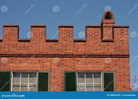Brick Parapet Wall