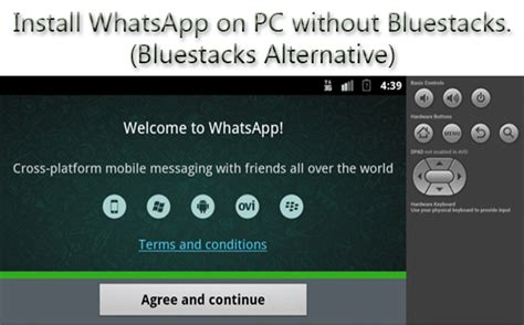 Install Whatsapp On Pc With Android Sdk Bluestacks Alternative Tech