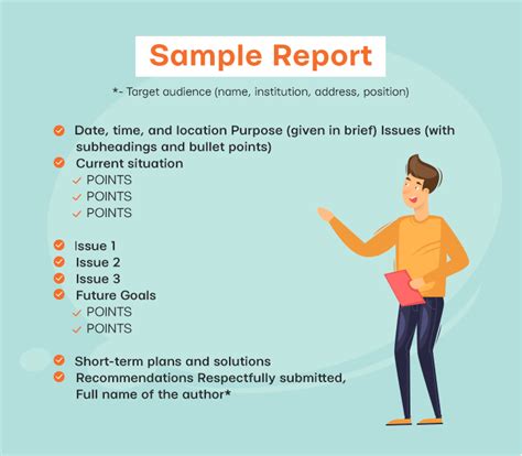 Official Report Writing Sample Master Of Template Document