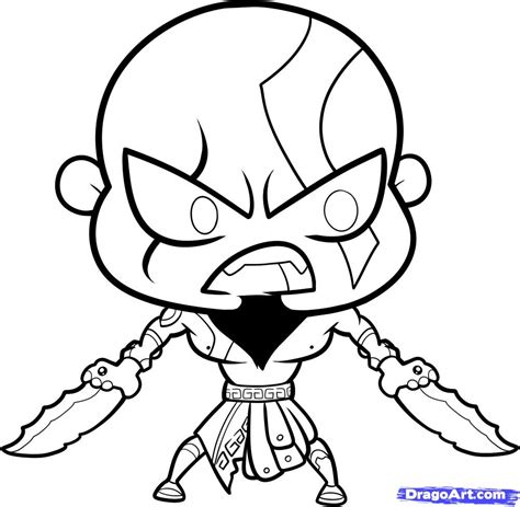 Kratos Coloring Pages At Getdrawings Free Download