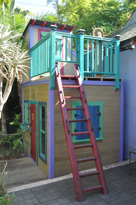 Kids Playhouse Backyard Shed Clubhouse Studio Playhouses