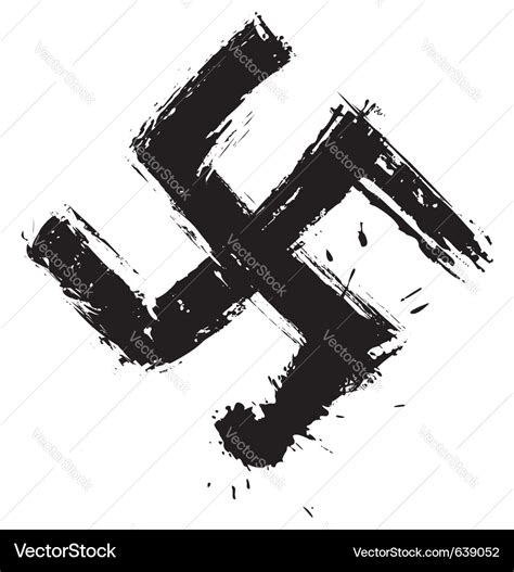 Swastika Symbol Royalty Free Vector Image VectorStock