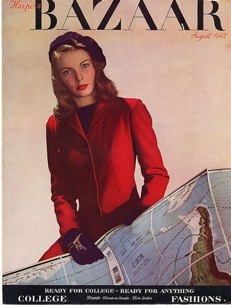 Alexey Brodovitch Harpers Bazaar 1942 Fashion Cover Fashion