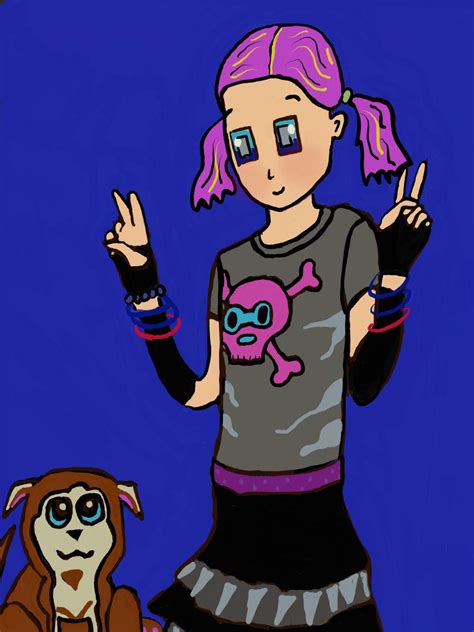 Punk Rock Girl Anime By Melissakuhn On Deviantart