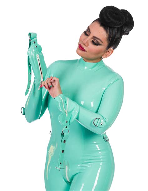 female bondage catsuit