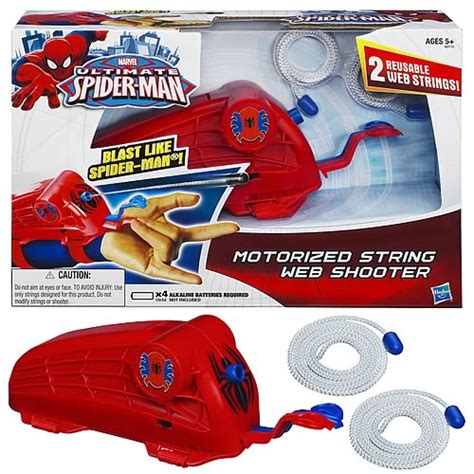 Ultimate Spider Man Motorized String Web Shooter Hasbro Spider Man
