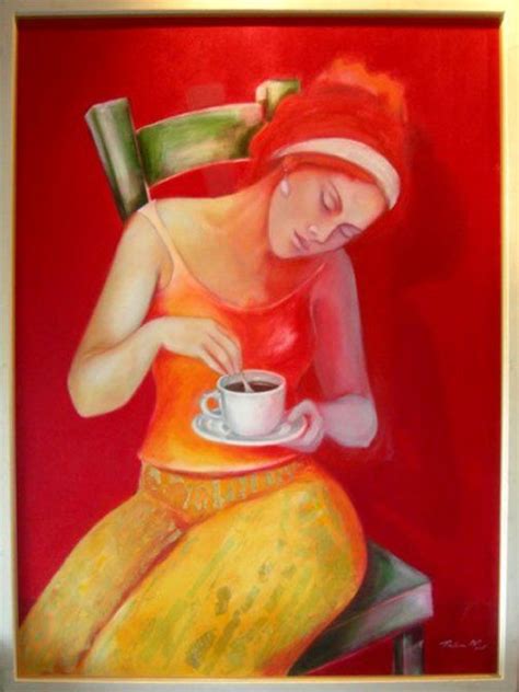 Coffee Time Roxana Brizuela Coffee Art Coffee Shop Stuff Cafe Art Coffee Art Coffee Girl