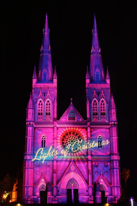 St mary's cathedral is one of sydney's oldest and grandest buildings. Sydney - City and Suburbs: St Mary's Cathedral, Lights of ...