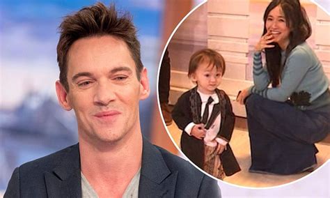 Jonathan Rhys Meyers Son Wolf Steals Show On Good Morning Britain
