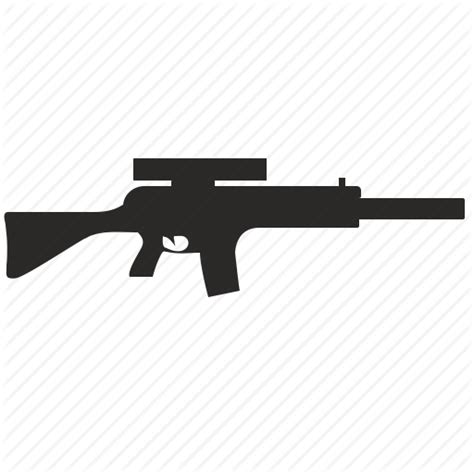 Assault Rifle Icon 235204 Free Icons Library