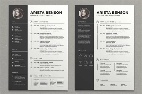 What type of companies have you worked for? Two Column Resume: 15+ Templates to Download (FREE Included)