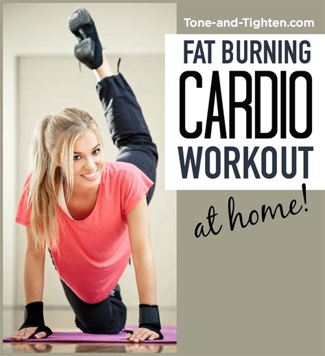 At Home Fat Burning Cardio Workout Tone And Tighten