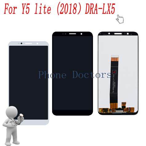 Display Lcd Vetro Touch Screen Nero Completo Per Huawei Y5 2018 Dra L21