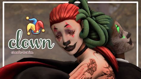 The Clowns 🤡 Cc List Sims 4 Create A Sim Youtube