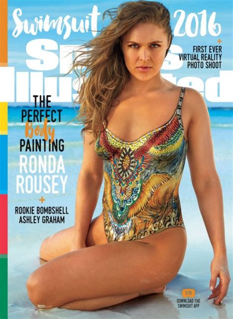 Ronda Rousey Is On The Cover Of Sports Illustrated Swimsuit Wearing