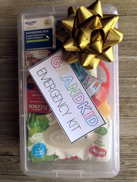 What is a gift that's in your budget but actually looks like it costs much more? Grandchild Survival Kit (Great Christmas Gift Idea ...