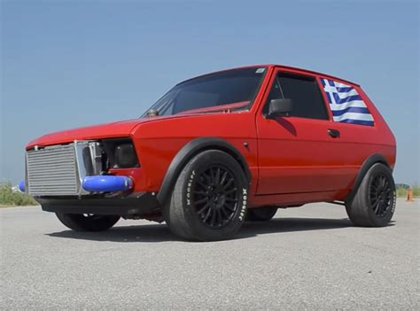 This Engine Swapped Yugo Is Faster Than A Ford Gt