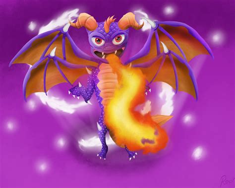 Well I miss skylanders 7. So I create concepts for my Skylanders game. So Spyro is the first ...